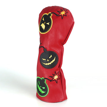 Red Bomb Driver Head Cover